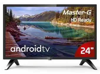 Paris Led android smart tv 24" hd mgah24 oferta