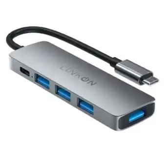 Linio Hub adaptador usb c 5 en 1 linkon mac macbook wind oferta