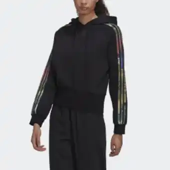 Adidas Polerón con capucha estampado oferta