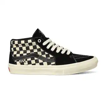 Vans Zapatillas mn skate grosso mid checkerboard black/marshmallow oferta