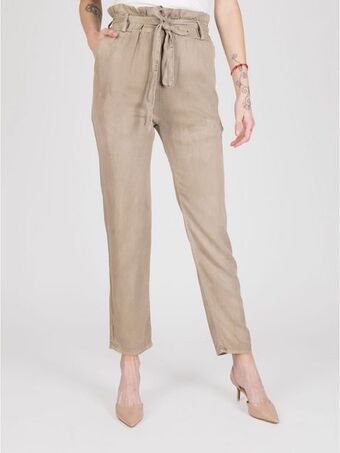 Lineatre Pantalon beige lineatre oferta