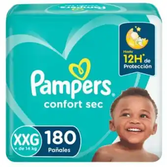 Linio Pañales pampers confort sec talla xxg 180 un oferta