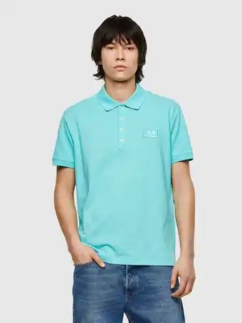 Diesel Polera diesel t weet e1 polo shirt hombre celeste oferta