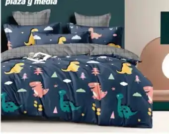 Falabella Juego de sabanas plaza y media + 1 fundas d almohada oferta