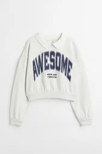H&M Polerón con cuello clásico oferta