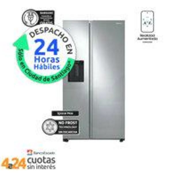 PC Factory Refrigerador side by side de 602l con space max, rs60t5200s9/zs oferta