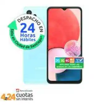 PC Factory Smartphone galaxy a13 128gb/4gb azul liberado oferta