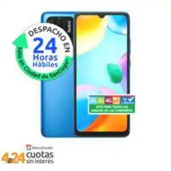 PC Factory Smartphone redmi 10c 64gb/4gb azul liberado oferta