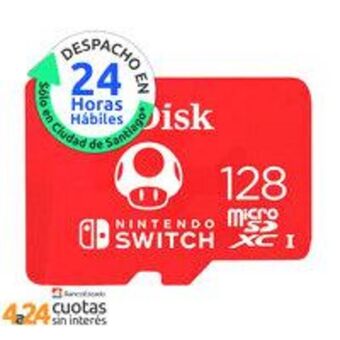PC Factory Memoria 128gb microsdxc para nintendo switch™ - mario edition oferta
