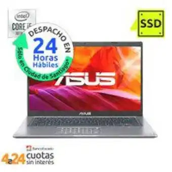 PC Factory Notebook vivobook intel i5-1035g1 14" fhd 60hz 12gb 512gb ssd windows 11 slate grey x415ja-ek2428w oferta