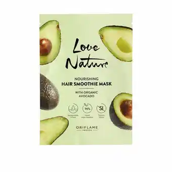 Oriflame Mascarilla capilar nutritiva con palta smoothie love nature oferta