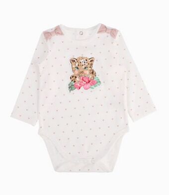 Limonada Body recién nacida con corazones beige oferta