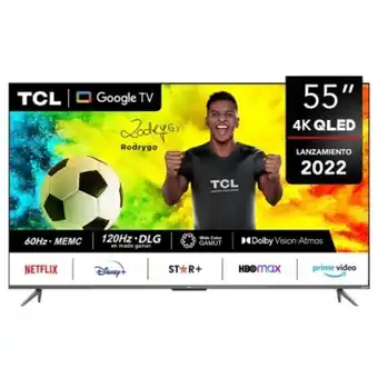 Falabella Qled 55" 55c635 4k hdr smart tv oferta