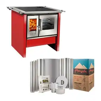 Paris Kit cocina allegra roja+kit instalacion 5" oferta