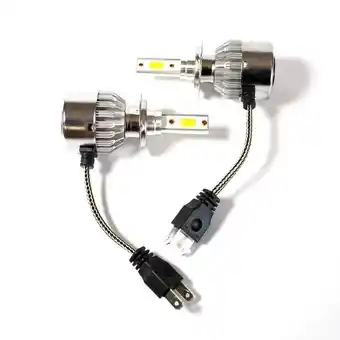 Paris Ampolleta led auto c6 h7 focos 55w oferta