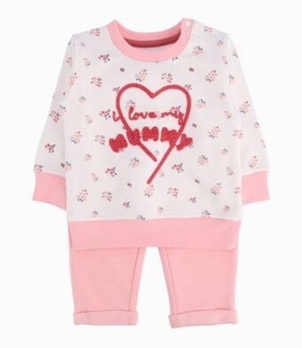 Limonada Conjunto buzo recién nacida floreado rosado oferta