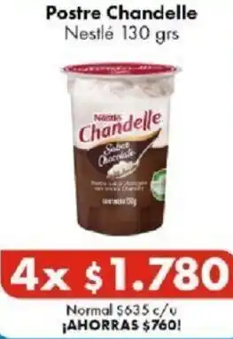 Super Bodega a Cuenta Postre Chandelle Nestlé 4x130g oferta