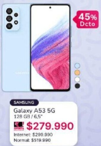 Abcdin Samsung Galaxy A53 5G 128GB/ 6,5" oferta