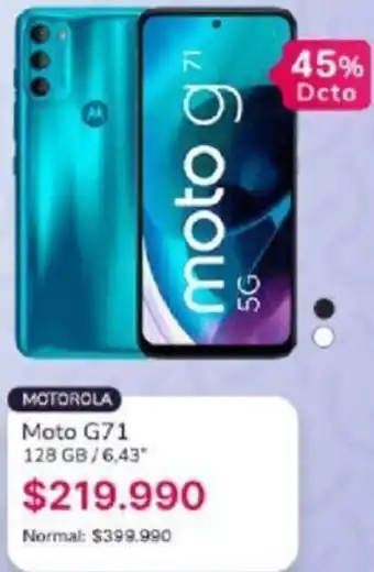 Abcdin Motorola Moto G71 128GB/ 6,43" oferta