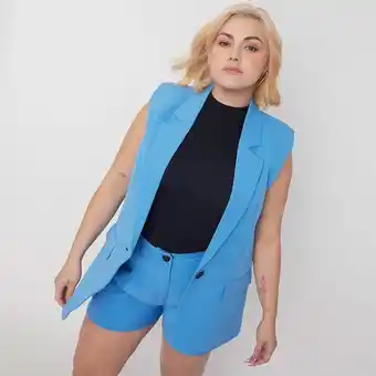 Corona Blazer mujer sin mangas calipso oferta