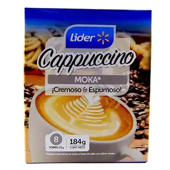 Super Bodega a Cuenta Café cappuccino moka 8u lider oferta