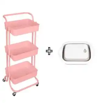 Linio Tabla de cortar 3 en 1+carro organizador mueble oferta