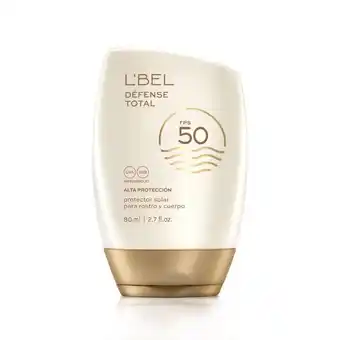 L'Bel Défense total protector solar para rostro y cuerpo 80 ml oferta