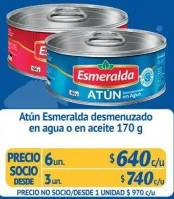 Alvi Atún Esmeralda Desmenuzado en Agua o en Aceite 3un x 170g oferta