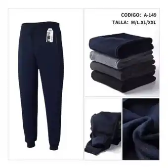 Linio Pack x3 pantalones buzo deportivos con polar para hombreinvierno oferta