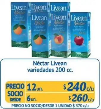 Alvi Néctar Livean Variedades 6un x 200cc oferta
