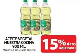 Alvi Aceite Vegetal NUESTRA COCINA 900ml oferta