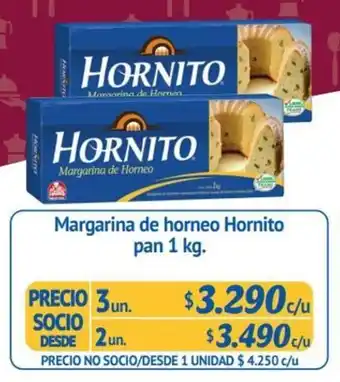 Alvi Margarina de Horneo Hornito Pan 2un x 1kg oferta