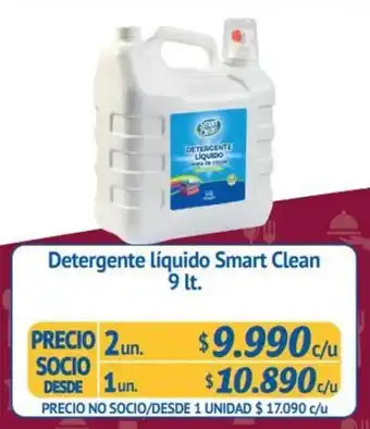 Alvi Detergente Líquido Smart Clean 1 un x 9lt oferta