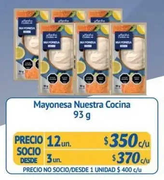 Alvi Mayonesa Nuestra Cocina 3 un x 93g oferta