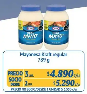 Alvi Mayonesa Kraft Regular 2 un x 789g oferta