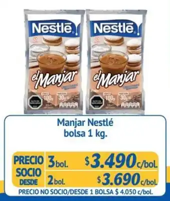 Alvi Manjar Nestlé 2 bol x 1kg oferta