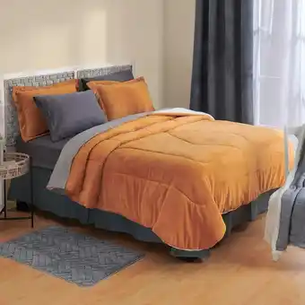 Velutti Plumon sherpa color single mostaza oferta