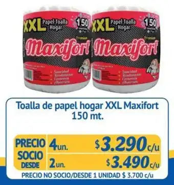 Alvi Toalla de Papel Hogar XXL Maxifort 2 un x 150m oferta