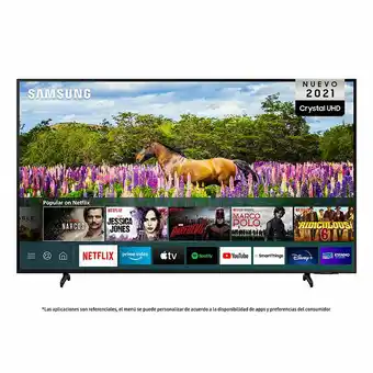Lider LED 60 Crystal 4K Ultra HD Smart TV 2021 / AU8000 oferta