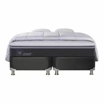 Lider Box Spring Ortopedic Advance B5 Black King + Almohada + Plumón oferta