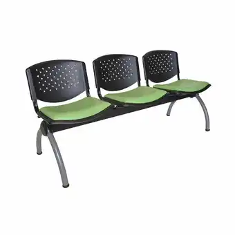 Lider Banqueta ISO Clip Verde 3 Puestos oferta