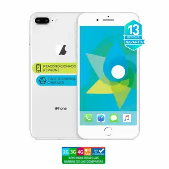 Lider Iphone 8 Plus 64 GB Plata Reacondicionado / Liberado oferta