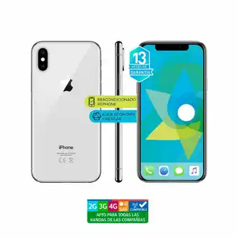 Lider Iphone XS 64 GB Plata Reacondicionado / Liberado oferta