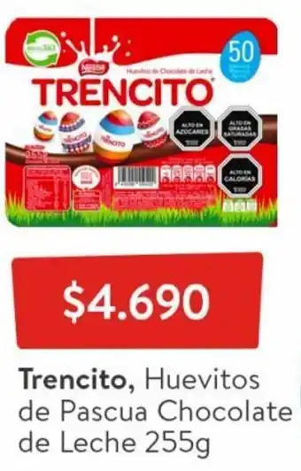 Lider Trencito Huevitos de Pascua Chocolate de Leche 255g oferta