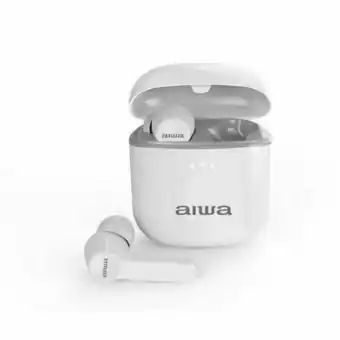 Lider Audífonos Bluetooth Earbuds aw-8 Blanco oferta