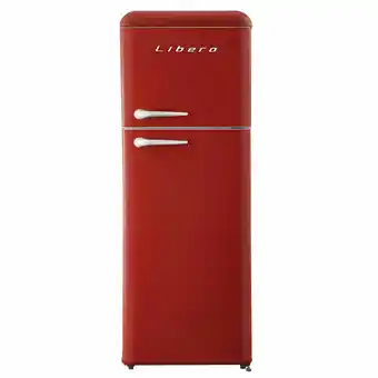 Lider Refrigerador Frío Directo 203 Litros / LRT-210DFRR Retro oferta