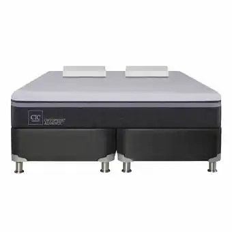 Lider Box Spring Ortopedic Advance B5 Black 2 Plazas BD + Almohada oferta