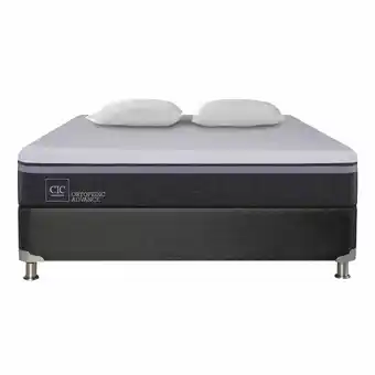 Lider Box Spring Ortopedic Advance B5 Black 2 Plazas BN + Almohada oferta