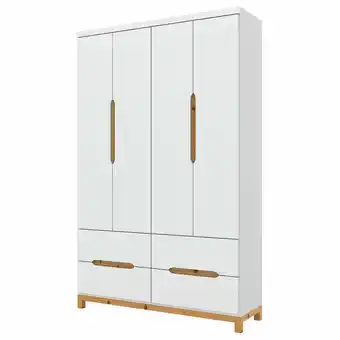 Lider Clóset Paraiso Pino-Blanco 4 Puertas oferta