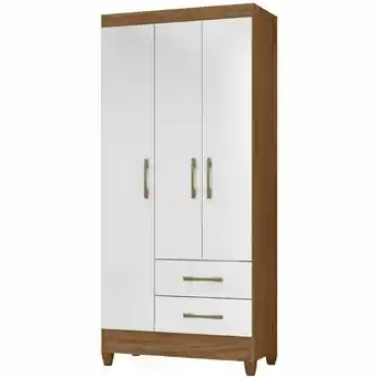 Lider Closét 3 Puertas 2 Cajones M-803 Blanco Natural oferta